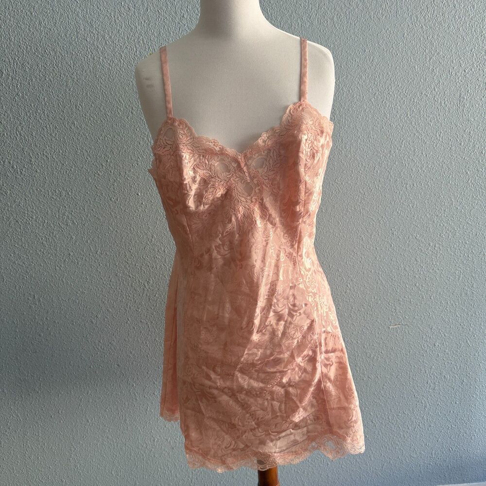 Victoria's Secret Vintage Y2K Lace Cami Slip Dress Size Large